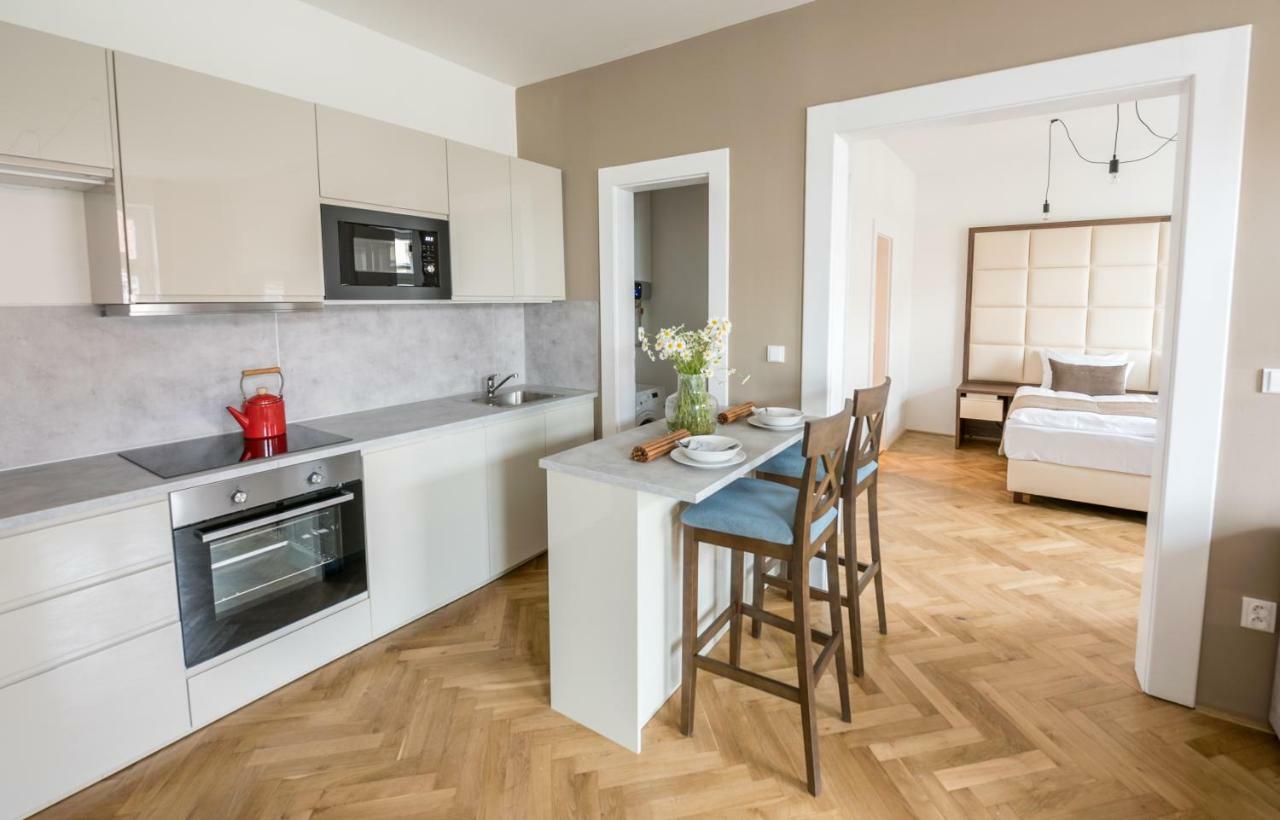 Letna Garden Suites Praga Exterior foto